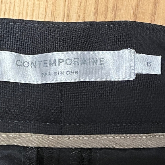 Simons (6) Contemporaine fine wool classic trousers, flat front, straight leg. - Picture 4 of 16